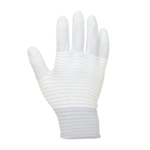 ESD PU Palm Glove Carbon Stripe - Antistat
