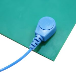 Coiled earth lead - Antistat