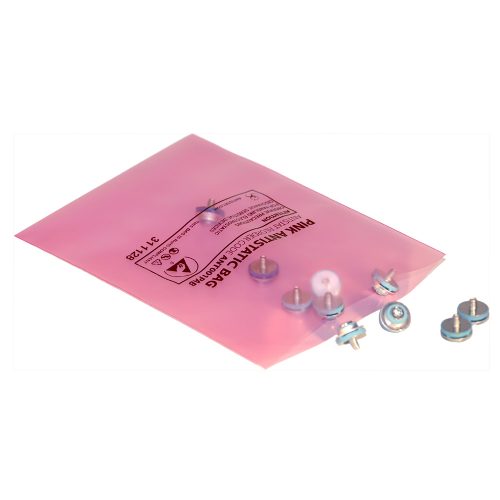 Pink Antistatic Bag - Open Top - Antistat