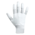 ESD PU Tip Gloves - Carbon Stripe - Image 2
