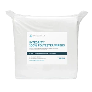 cleanroom polyester wipe