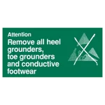 EPA Protective Area Exit Signs – Self-Adhesive - Image 3