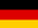 Flag of Germany - Deutsch/German language button - DE