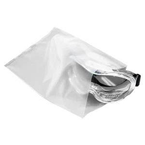 Class 100 LDPE Cleanroom Bag with goggles inside LDPE Bags