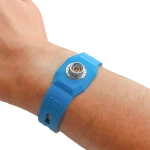 Adjustable Cleanroom ESD Wrist Strap, 10mm Male Stud - Image 2