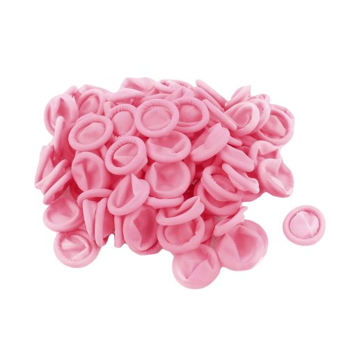 Pink finger cots