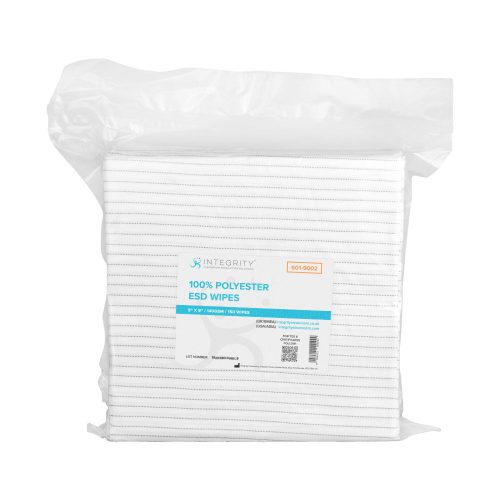 Cleanroom polyester ESD Wipes
