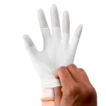Half Finger Nylon Glove Liner - Image 2