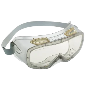 Cleanroom Sterile Goggles - From Bolle - Featuring greyish frame and strap
