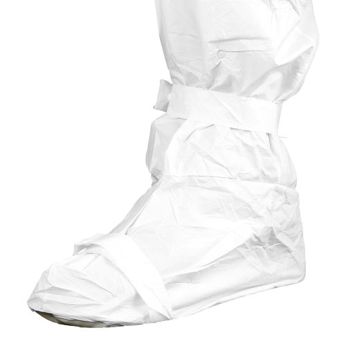 Sterile Disposable Cleanroom Coverall with Hood and Feet - Image 3