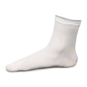 Cleanroom nylon sock, white colour, PRINCIPLE brand