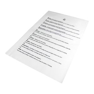 clear poly bags, transparent poly bags, with print