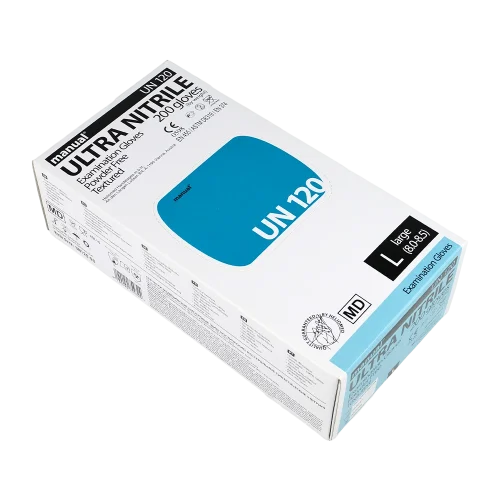 Manual® Ultra Nitrile Examination Gloves - Sizes L and XL - Image 2