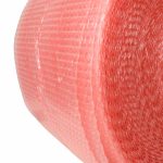 Pink Antistatic Bubble Wrap Roll - Image 2