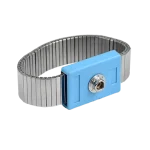 Adjustable Metal ESD Wrist Strap, 7mm Stud