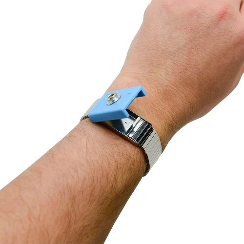 Adjustable Metal ESD Wrist Strap, 7mm Stud - Image 2