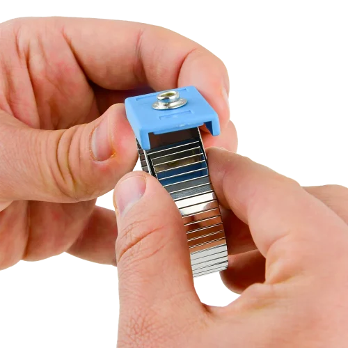 Adjustable Metal ESD Wrist Strap, 7mm Stud - Image 3