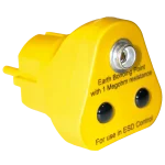 Earth Bonding Plug 10mm Stud - 1MΩ Resistor (UK/EU) - Image 2