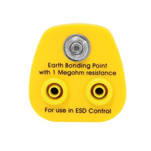 Earth Bonding Plug 2 x Banana Sockets & 1 x 10mm Stud
