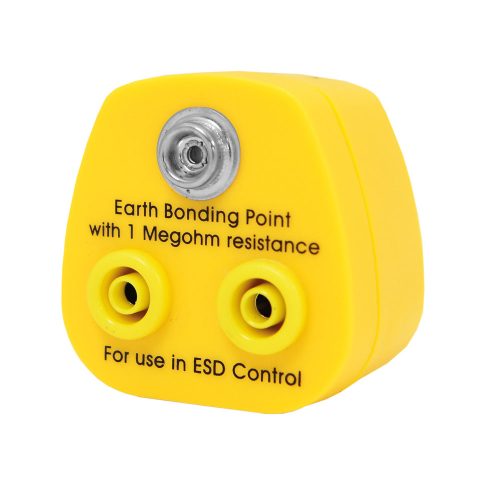 Earth Bonding Plug 2 x Banana Socket & 1 x 10mm Stud (UK/EU) - Image 2