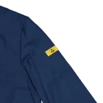 Dark Blue ESD Lab Coat - S, M, 2XL - Image 2