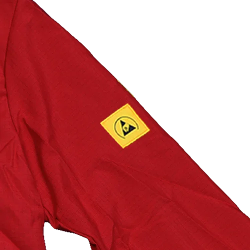 Red ESD Short Lab Jacket - L - Image 2