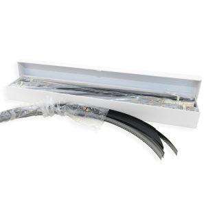 Flat Punched Leader Tape – Black